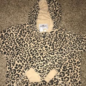Hollister cropped sweatshirt